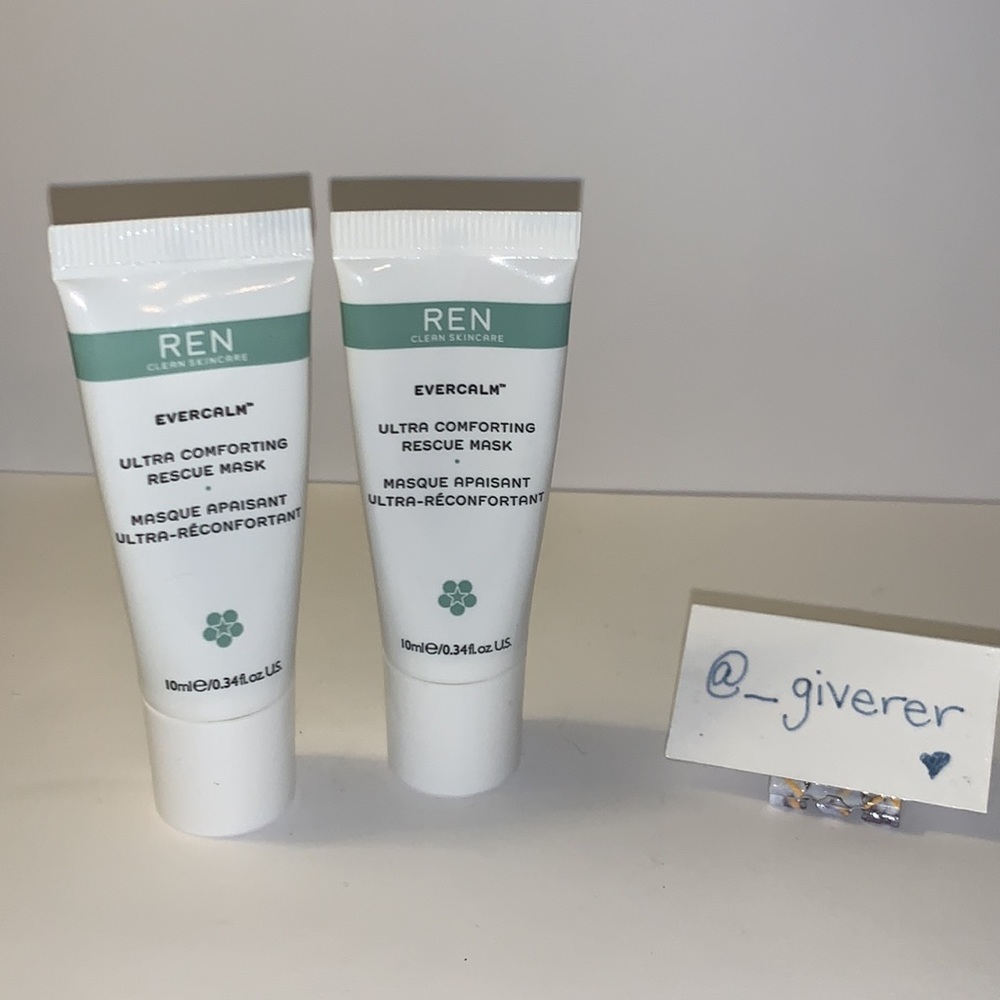 2x REN Evercalm™ Rescue  Mask 10ml